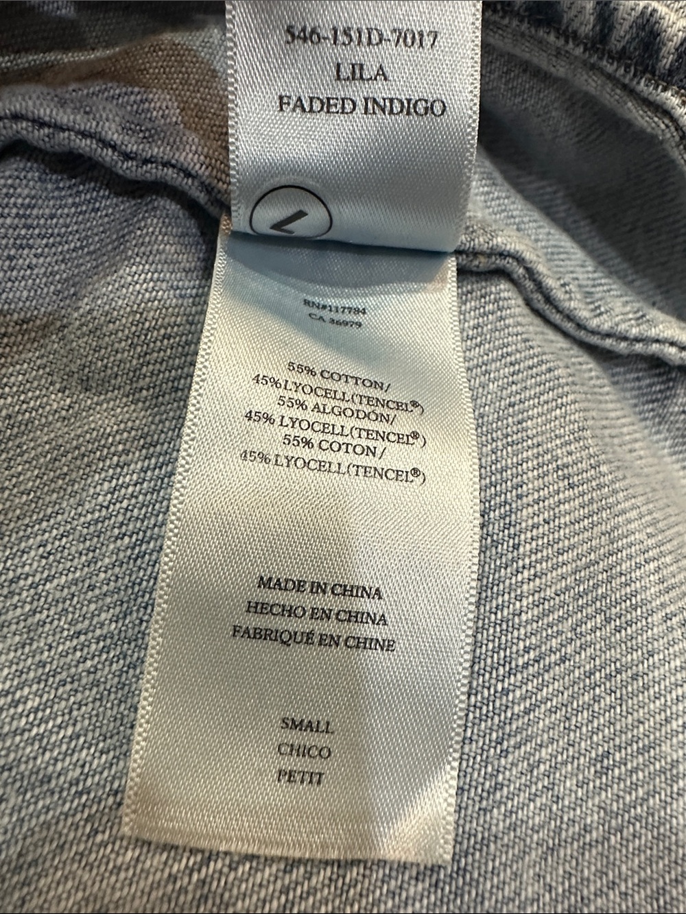 Rails Lila Chambray Denim Tiered Flounce Dress | Faded Indigo - Picture 16 of 16